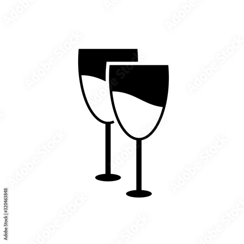 Valentine icon. Cheers wine flat icon. Free Download Valentine icon. Cheers wine flat icon. - GFXLoad