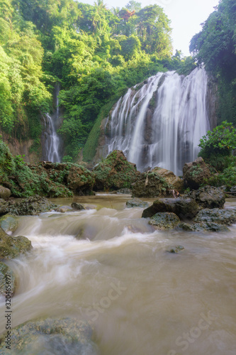 Waterfall in Malang  east Java  Indonesia
