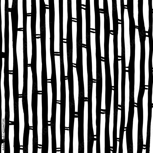 Brush pattern. Abstract texture. Grunge background. Vector.