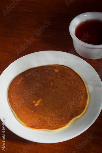 Pancake on a plate