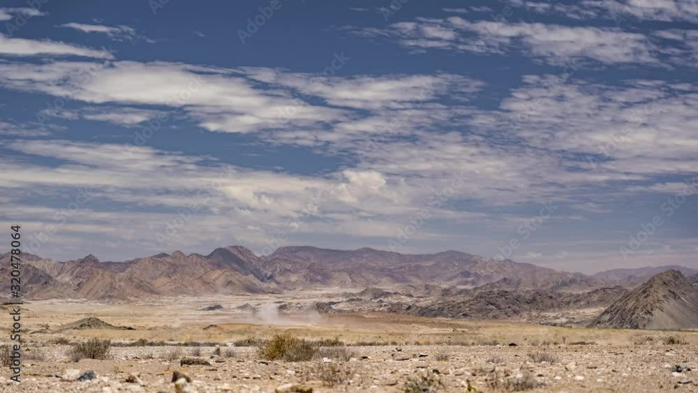Time Lapse, Along The Road To Rosh Pinah, Namibia Time Lapse, Along The Road To Rosh Pinah, Namibia