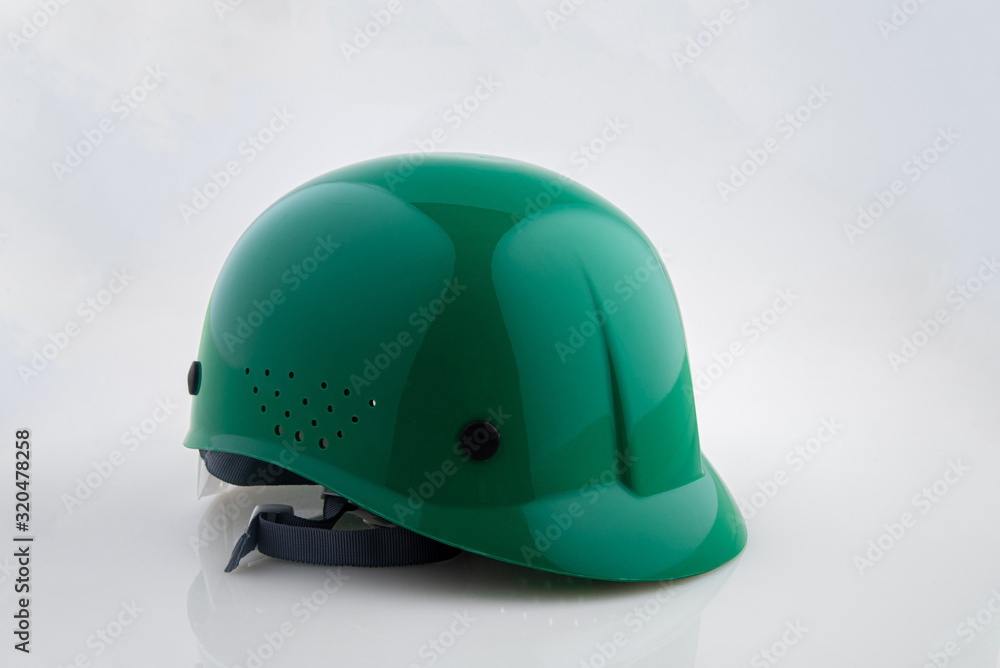 Fototapeta premium Safety helmet on isolated white background