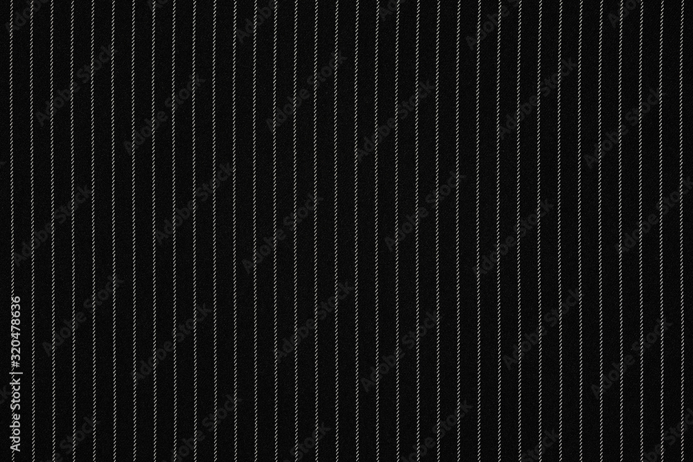 black cotton fabric textile material with white stripes for designers background texture black cotton fabric textile material with white stripes for designers background texture