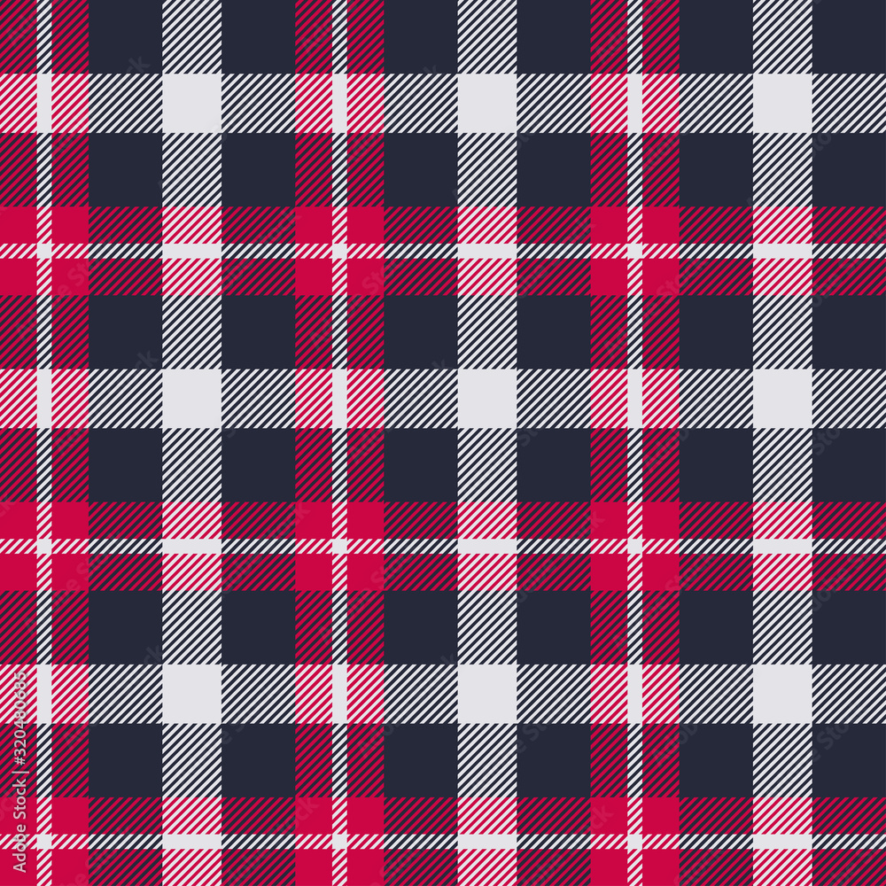 Scottish plaid checkered vector pattern. Scottish plaid checkered vector pattern.