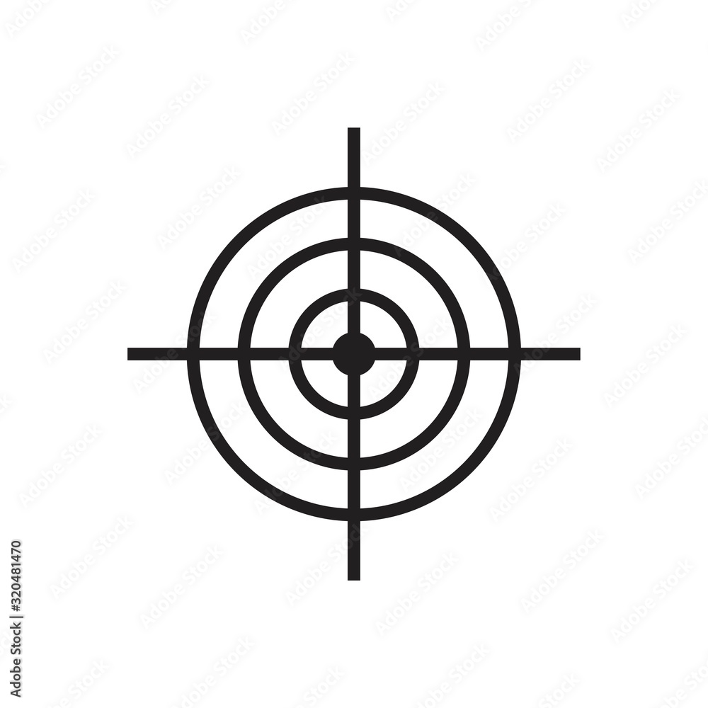 Focus Arrow icon template black color editable. Focus Arrow icon symbol Flat vector illustration for graphic and web design. Focus Arrow icon template black color editable. Focus Arrow icon symbol Flat vector illustration for graphic and web design.