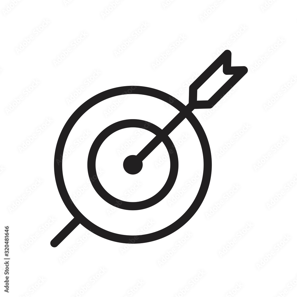 Focus Arrow icon template black color editable. Focus Arrow icon symbol Flat vector illustration for graphic and web design. Focus Arrow icon template black color editable. Focus Arrow icon symbol Flat vector illustration for graphic and web design.