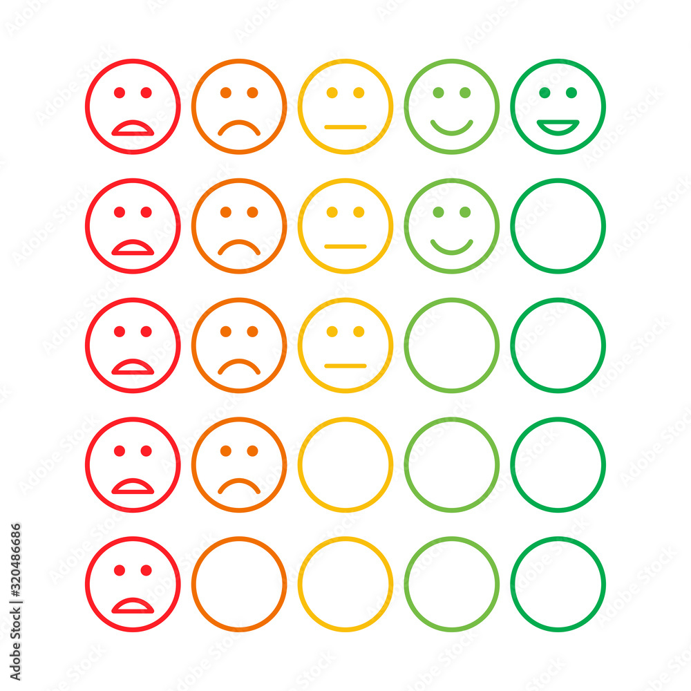 satisfaction feedback review scale service survey vector satisfaction feedback review scale service survey vector