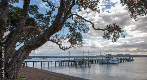 Russell. Paihia. Bay of Islands New Zealand. Jetty © A