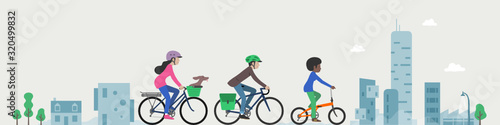 Bicycle commuting, Vélotaf photo
