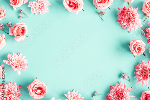 Vászonkép Flowers composition