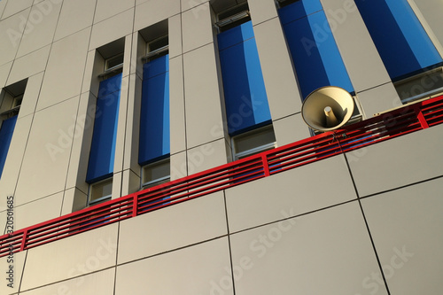 modern office building