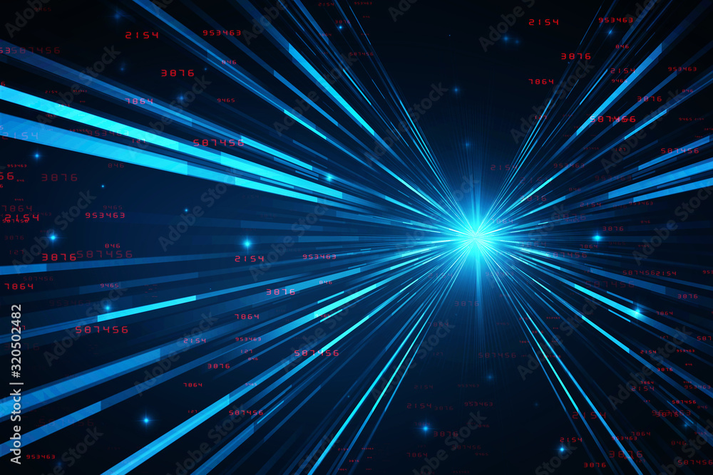 2d illustration Abstract futuristic electronic circuit technology background 2d illustration Abstract futuristic electronic circuit technology background
