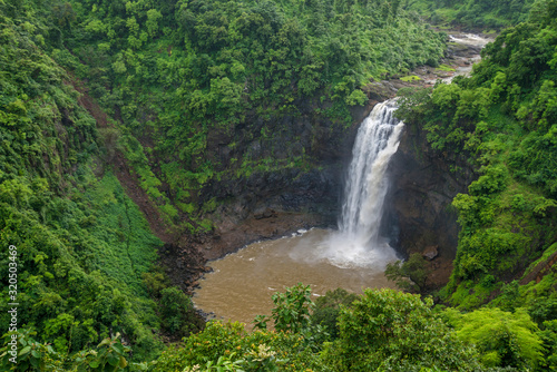 Dabhosa Waterfall, Jawhar, Thane, Maharashtra, India. One of the highest waterfalls situated near Mumbai.