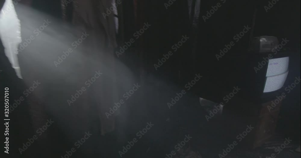 Dark room sunlight TV Dark room sunlight TV
