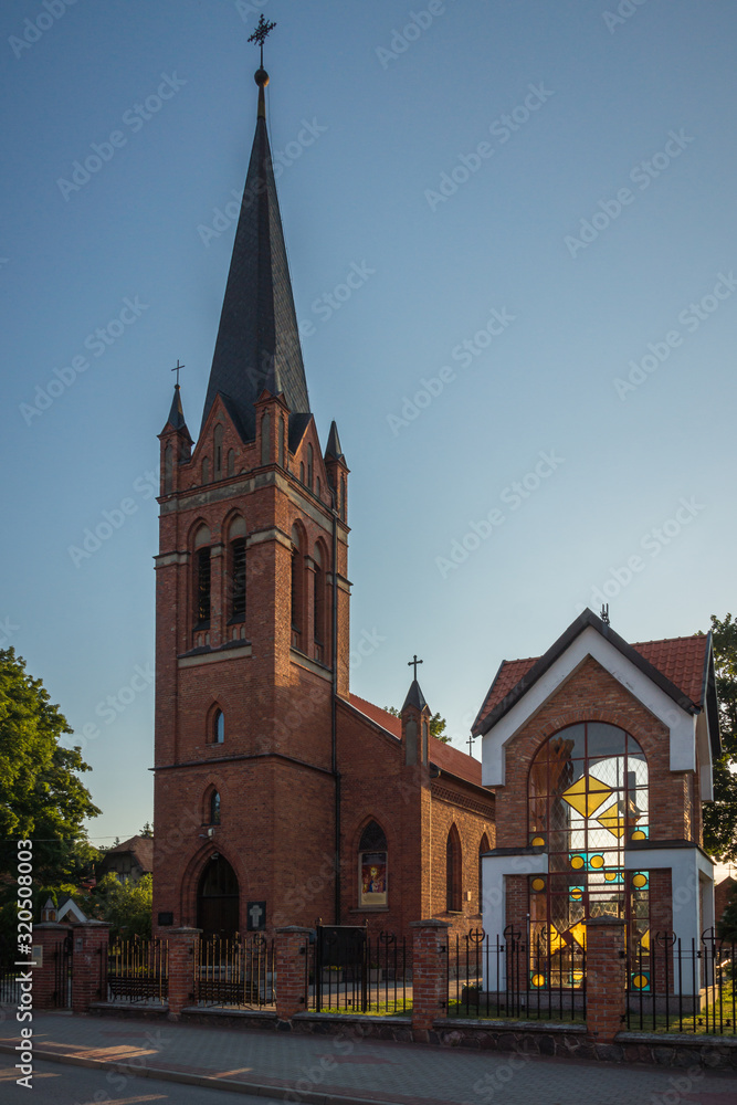 Church in Olecko, Masuria, Poland