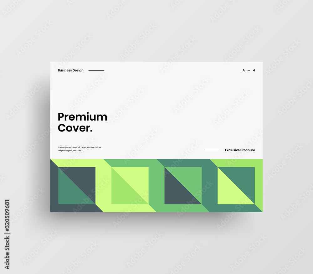 Creative business presentation vector A4 horizontal orientation front page mock up. Modern corporate report cover abstract geometric illustration design layout. Company identity brochure template. Creative business presentation vector A4 horizontal orientation front page mock up. Modern corporate report cover abstract geometric illustration design layout. Company identity brochure template.