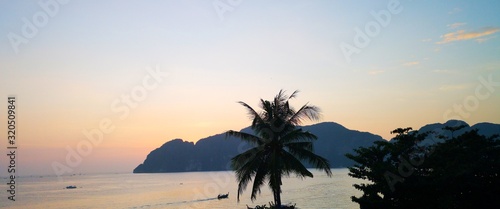 Sonnenuntergang Thailand Ko Phi Phi