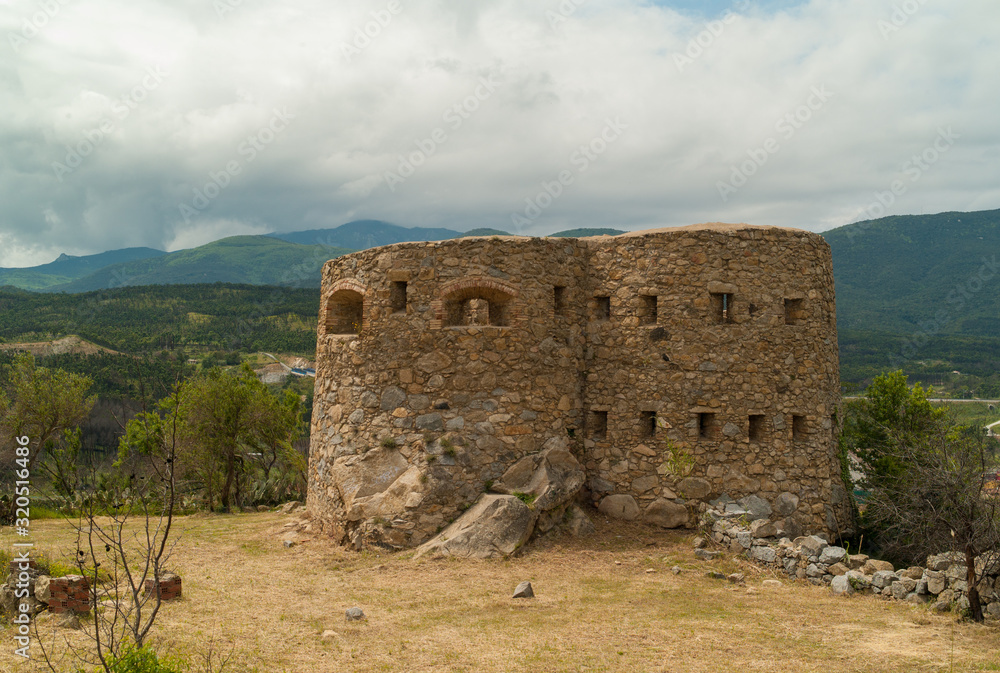 ruins of old castle ruins of old castle