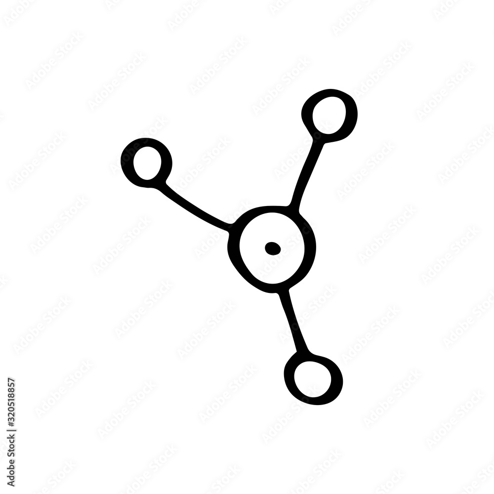Chemical compounds, blood element cartoon hand drawn doodle vector illustration, icon, sticker. Black line art design. Isolated on white background. Easy to change color. Medicine, health care. Chemical compounds, blood element cartoon hand drawn doodle vector illustration, icon, sticker. Black line art design. Isolated on white background. Easy to change color. Medicine, health care.