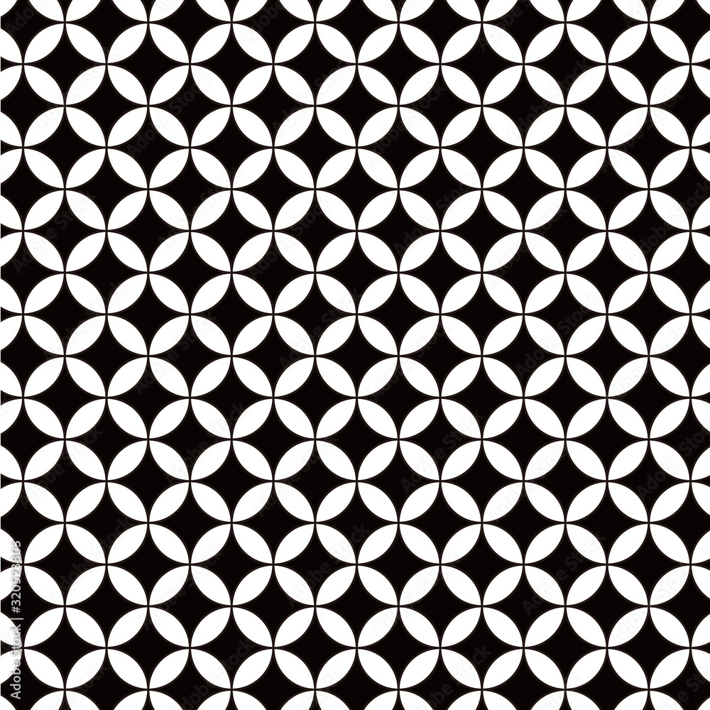 花七宝模様 日本伝統模様 黒 3 Stock Illustration Adobe Stock 花七宝模様 日本伝統模様 黒 3 Stock Illustration Adobe Stock