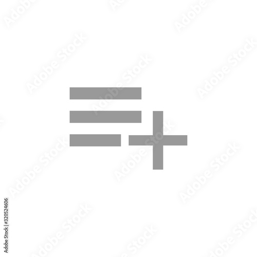 Save playlist icon simple design