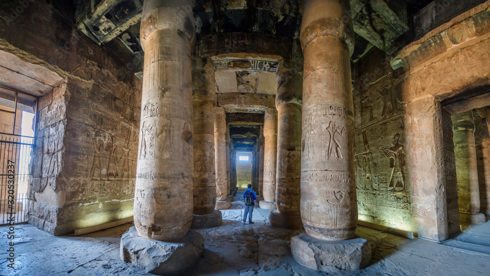 Temple of Sethy the First at Abydos - Middle Egypt