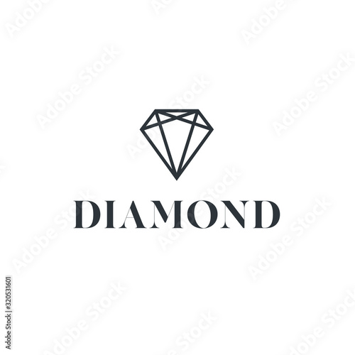 Free Download Diamond logo jewel jewelry boutique lux luxury gem gemstone crystal shape carat rich treasure expensive gift fashion sparkle royal wealth facet marriage engagement ring love romance - GFXLoad