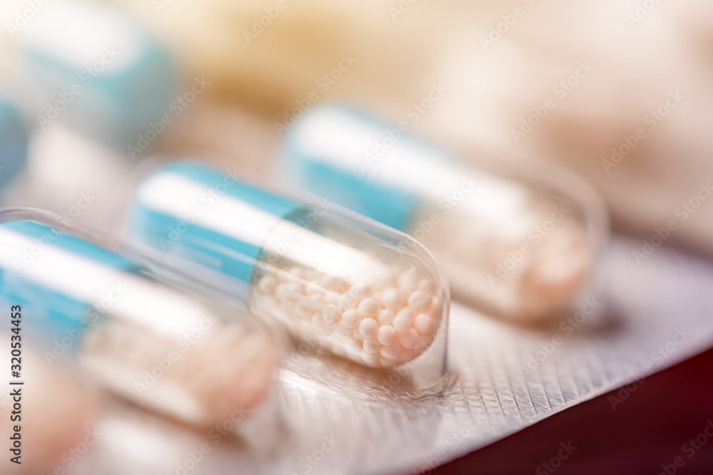 Pills and tablets macro Pills and tablets macro