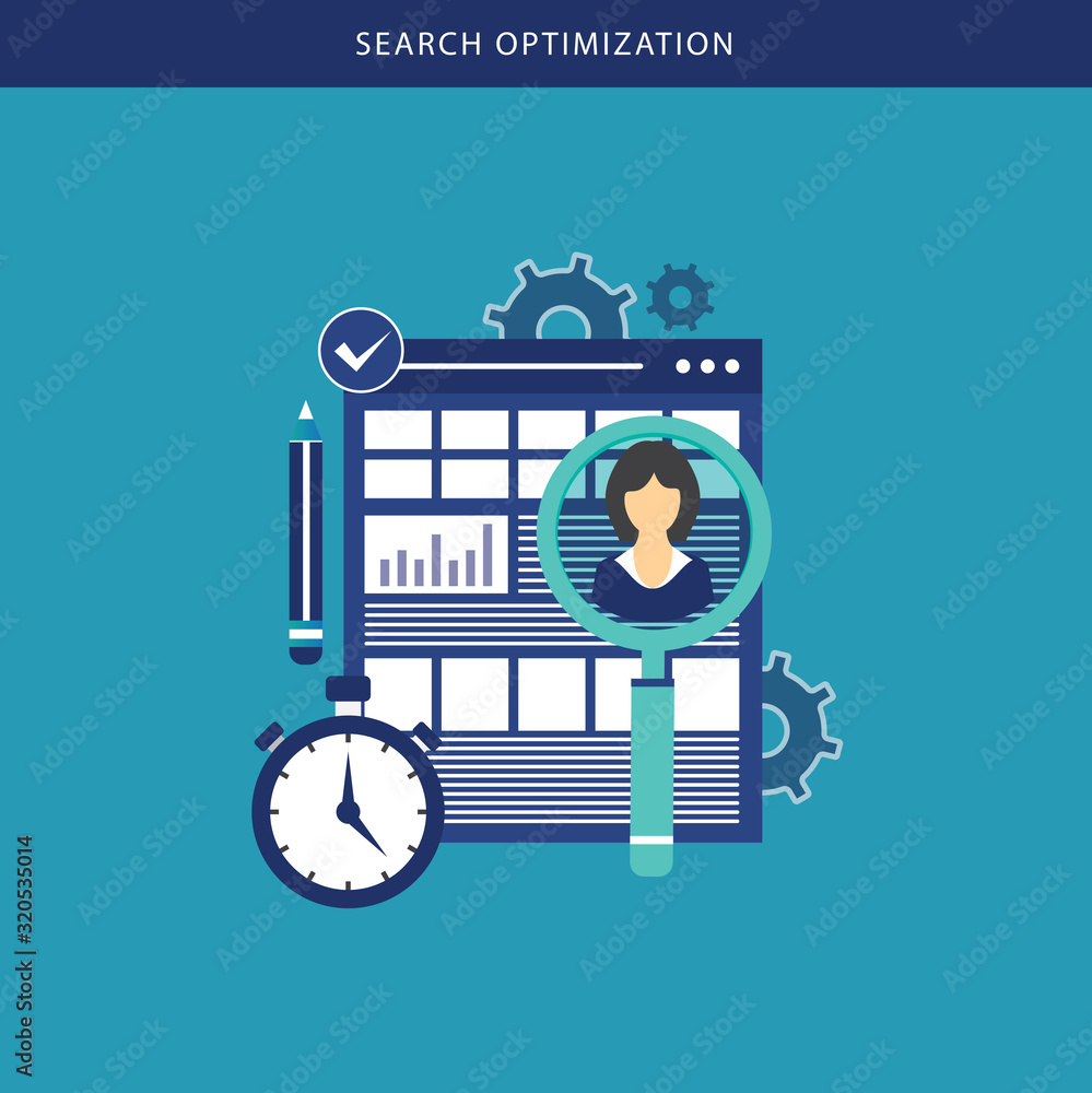Human resources. Modern flat design style graphic elements Human resources. Modern flat design style graphic elements