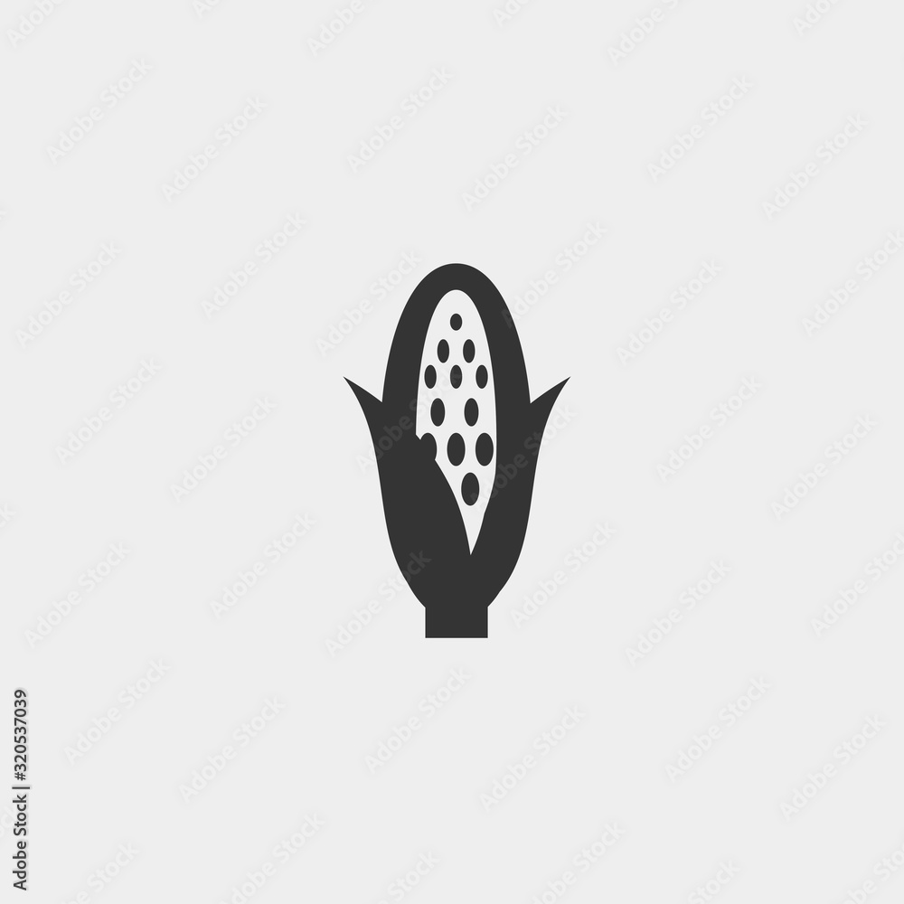 corn icon vector illustration and symbol foir website and graphic design corn icon vector illustration and symbol foir website and graphic design