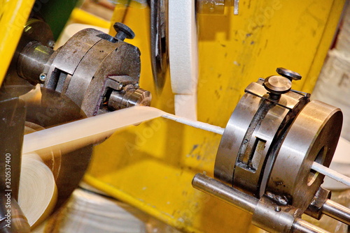 The plant for the production of conductive lived and its twisting.