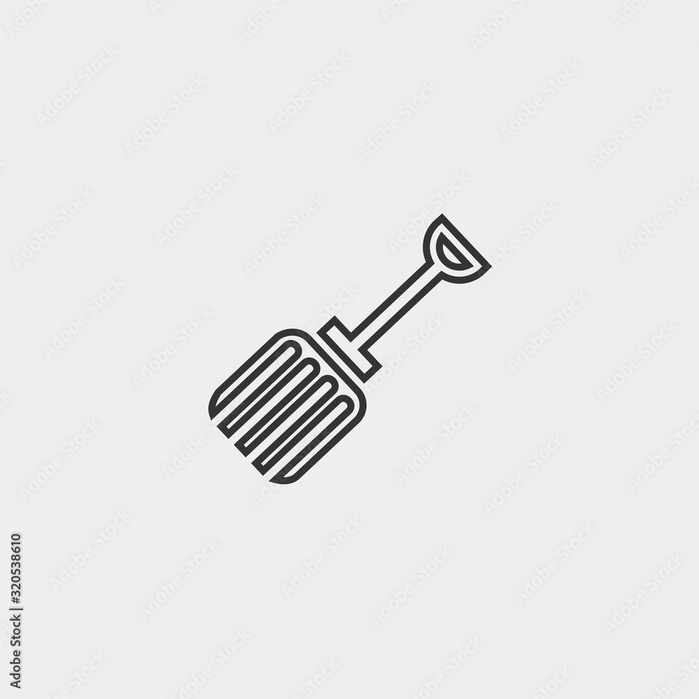 rake icon vector illustration and symbol foir website and graphic design rake icon vector illustration and symbol foir website and graphic design