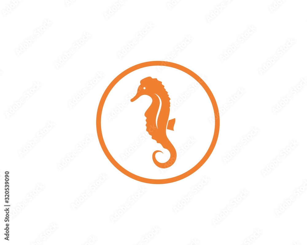seahorse vector icon illustration design seahorse vector icon illustration design