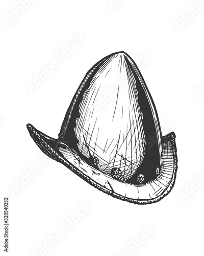 Billede på lærred Morion, open helmet 16th century