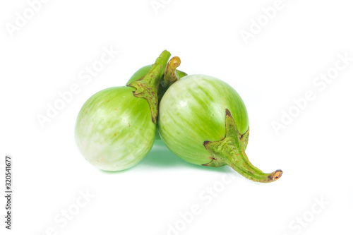 Wallpaper Mural eggplant isolated on white background Torontodigital.ca