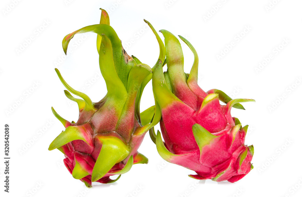 dragon fruite isolated on white dragon fruite isolated on white