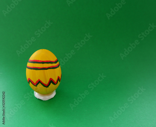 beautiful Easter egg with pattern