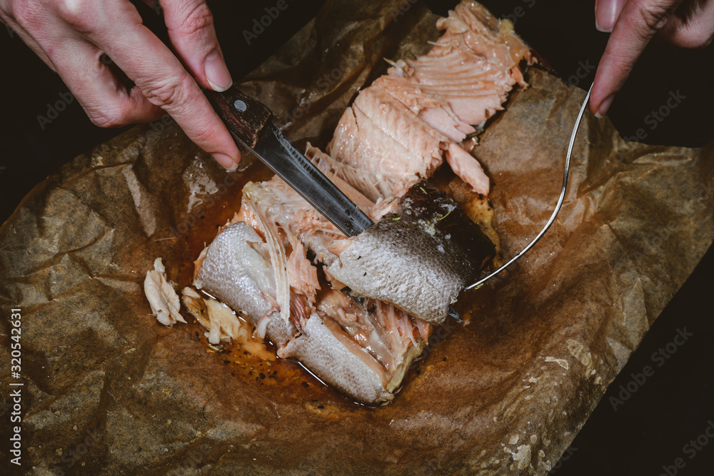 juicy baked salmon in the oven