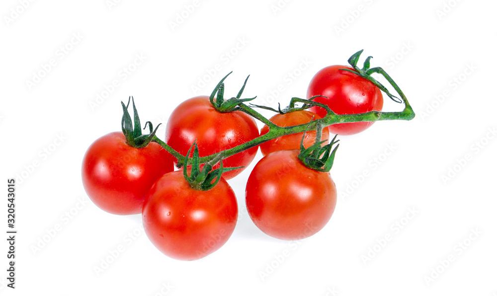 tomato isolated on white