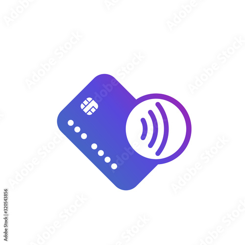 Contactless card payments, tap to pay icon