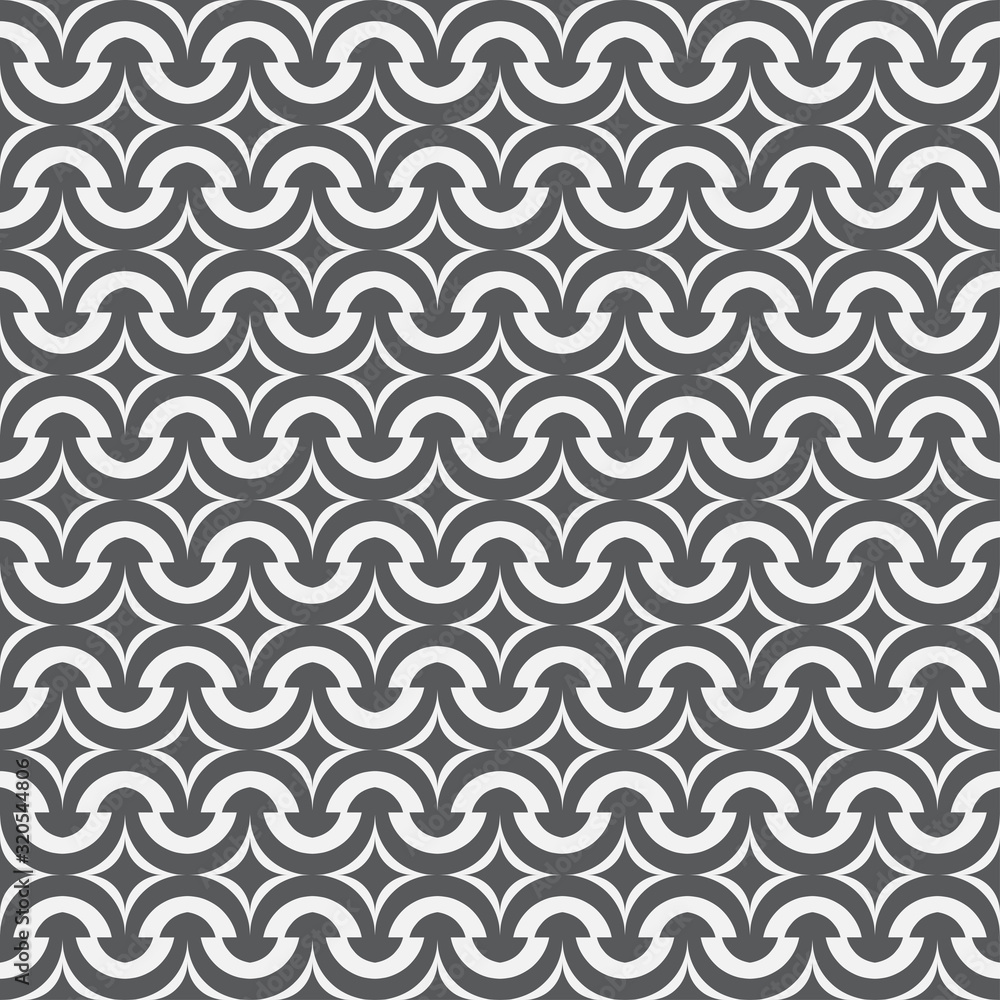 Monochrome seamless pattern. Monochrome seamless pattern.