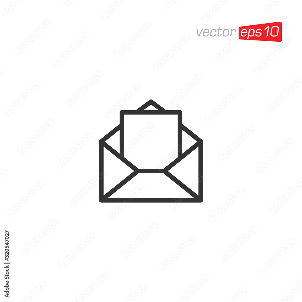 Envelope Message Icon Design Vector Envelope Message Icon Design Vector