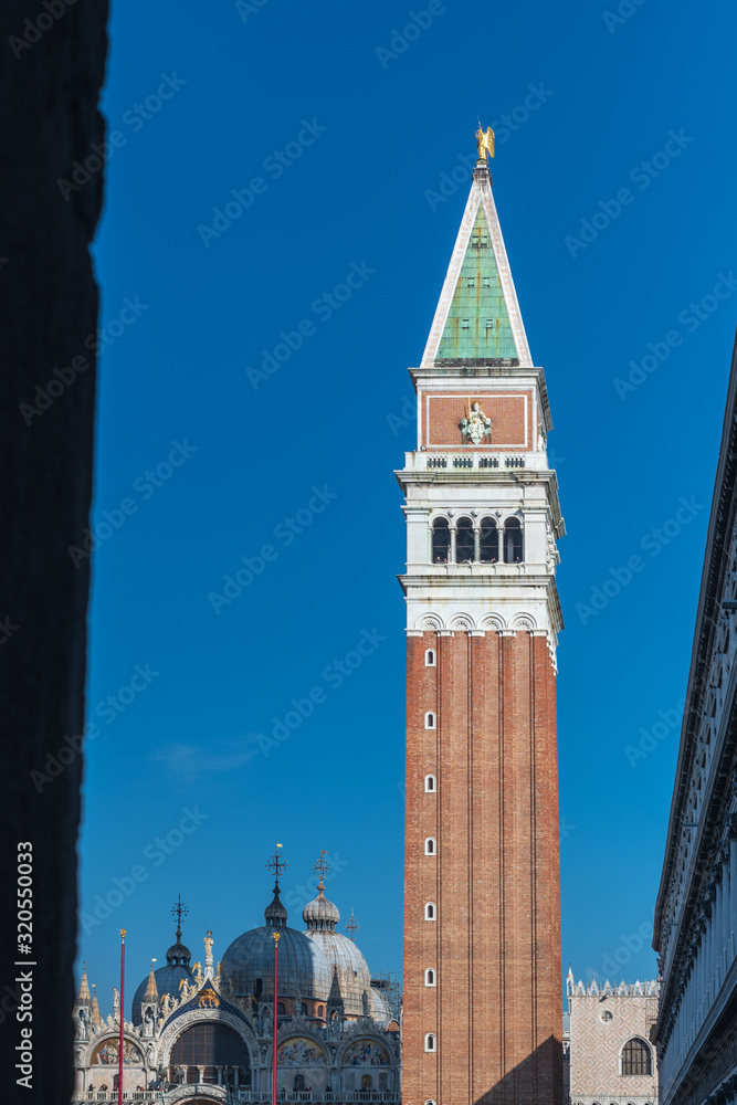 Decorate in Piazza San Marco. Venice. Italy