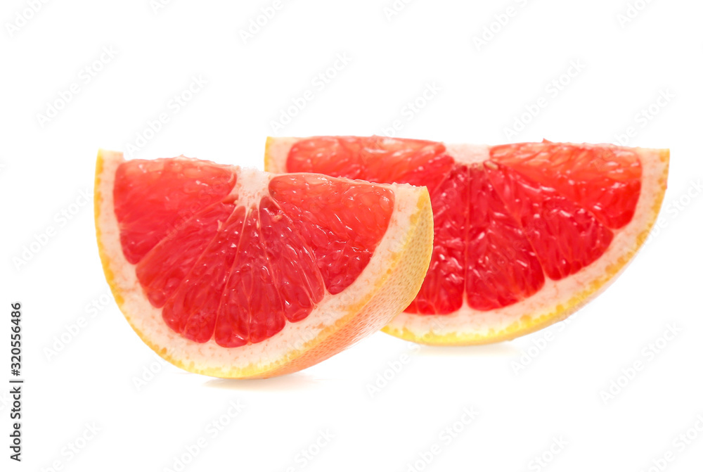 grapefruit isolated on white grapefruit isolated on white