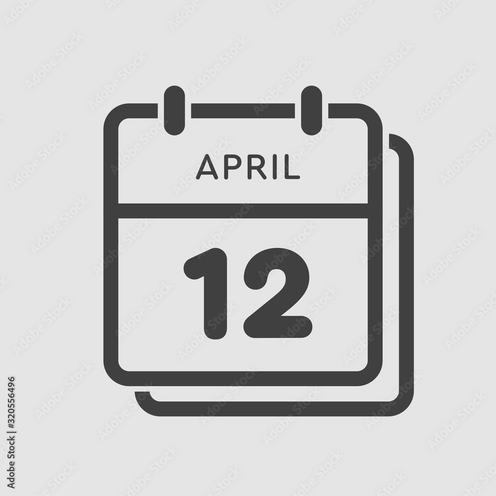 Calendar day 12 April, days of the year Calendar day 12 April, days of the year