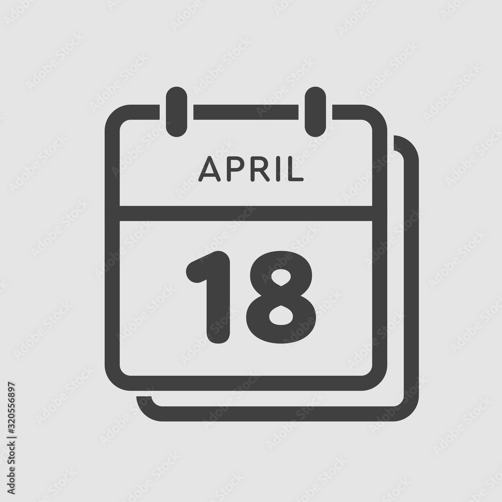 Calendar day 18 April, days of the year