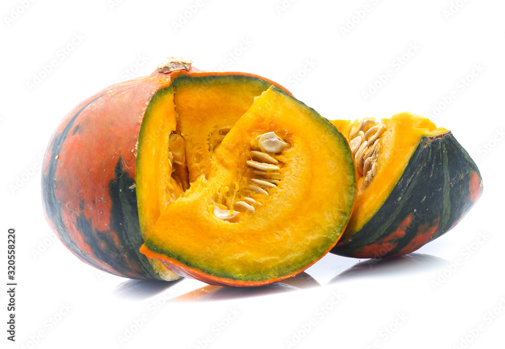 yellow pumpkin isolated on white background yellow pumpkin isolated on white background