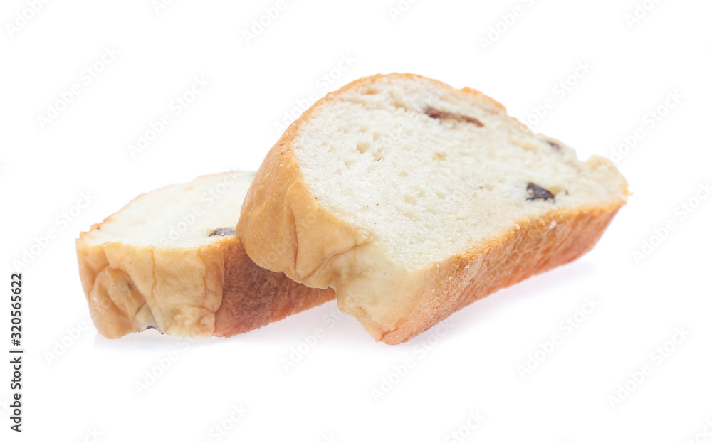 Sliced bread isolated on a white background Sliced bread isolated on a white background