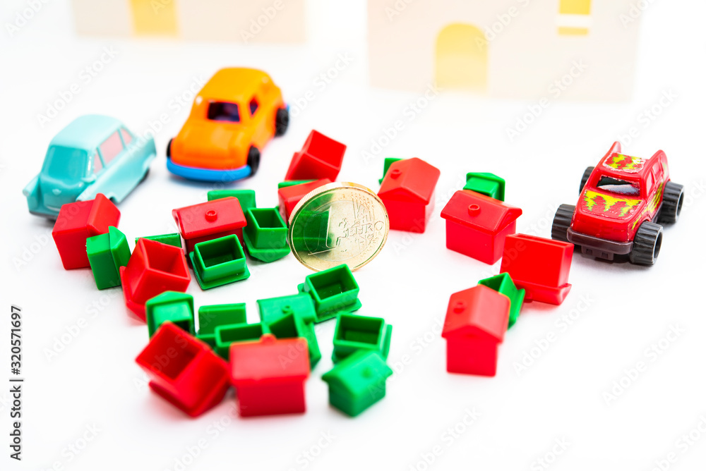 Obraz premium mortgage and car loan