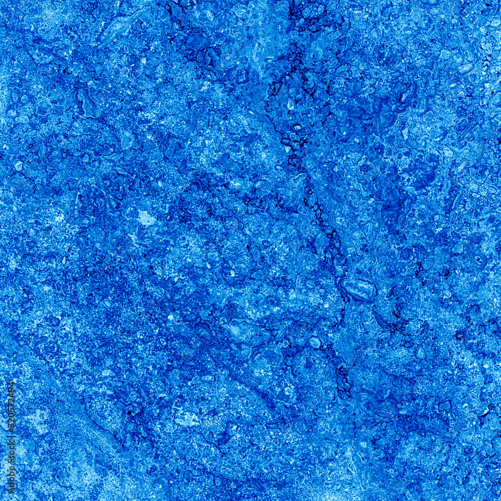 Obraz premium Blue Grunge Background Dirty Concrete Wall Stucco Vintage